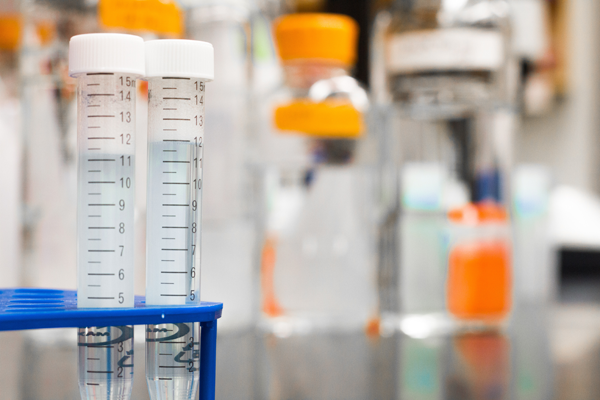 Pipette in a research lab